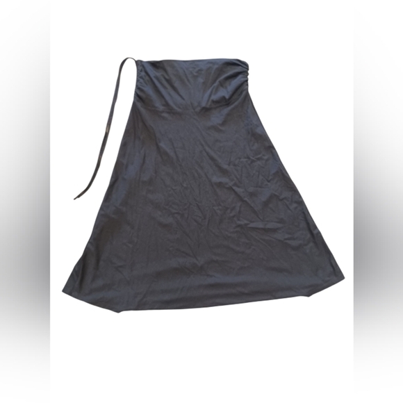 Patagonia The Kamala Midi Skirt Black EUC Size Medium - Picture 6 of 9